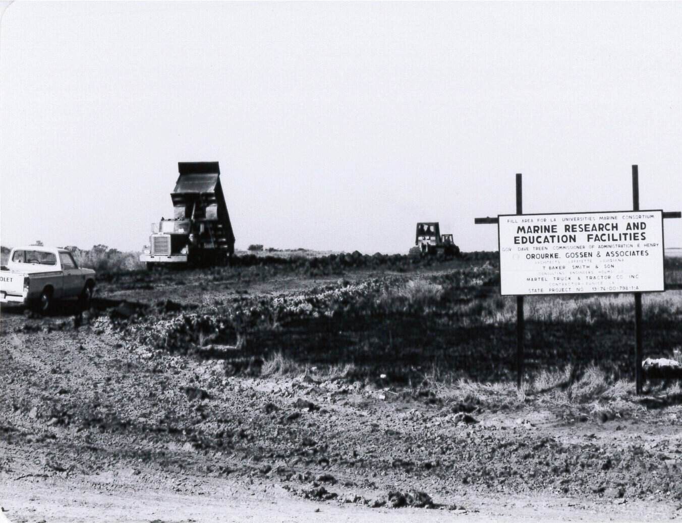 Historical photo of LUMCON