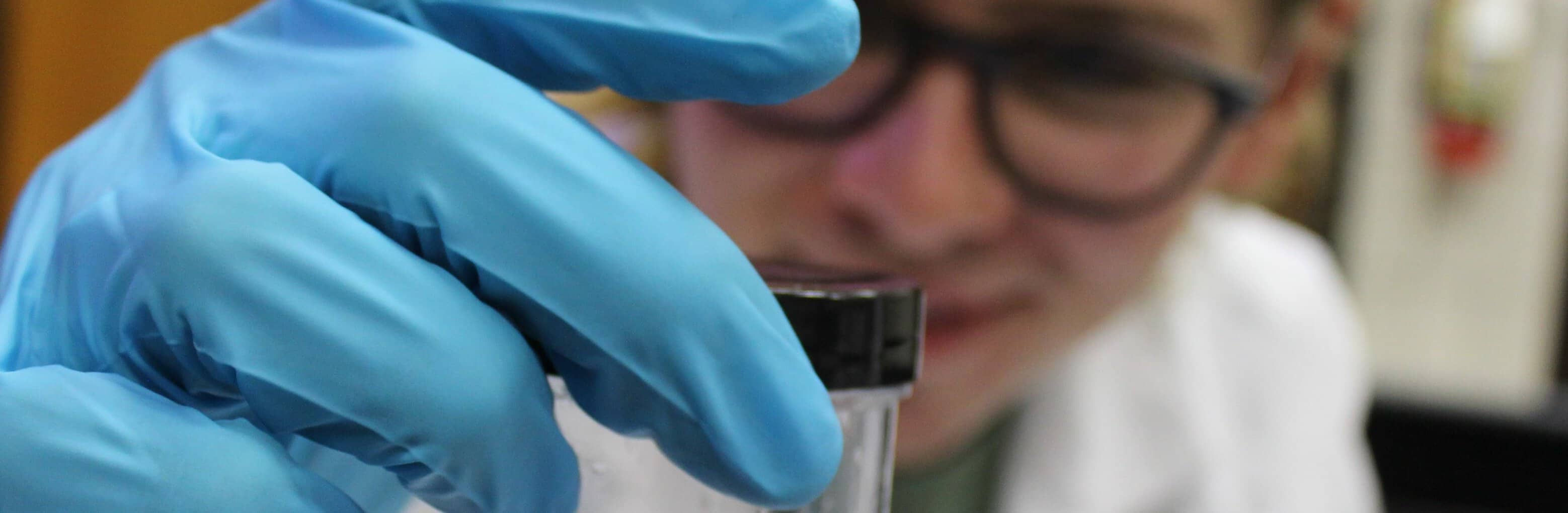 A researcher analyzing work